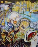 Le Clown aux masques